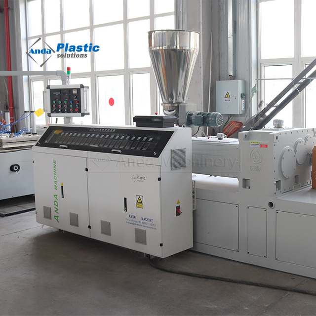 ПВХ жаңбыр ағынының профильді экструзия желісі