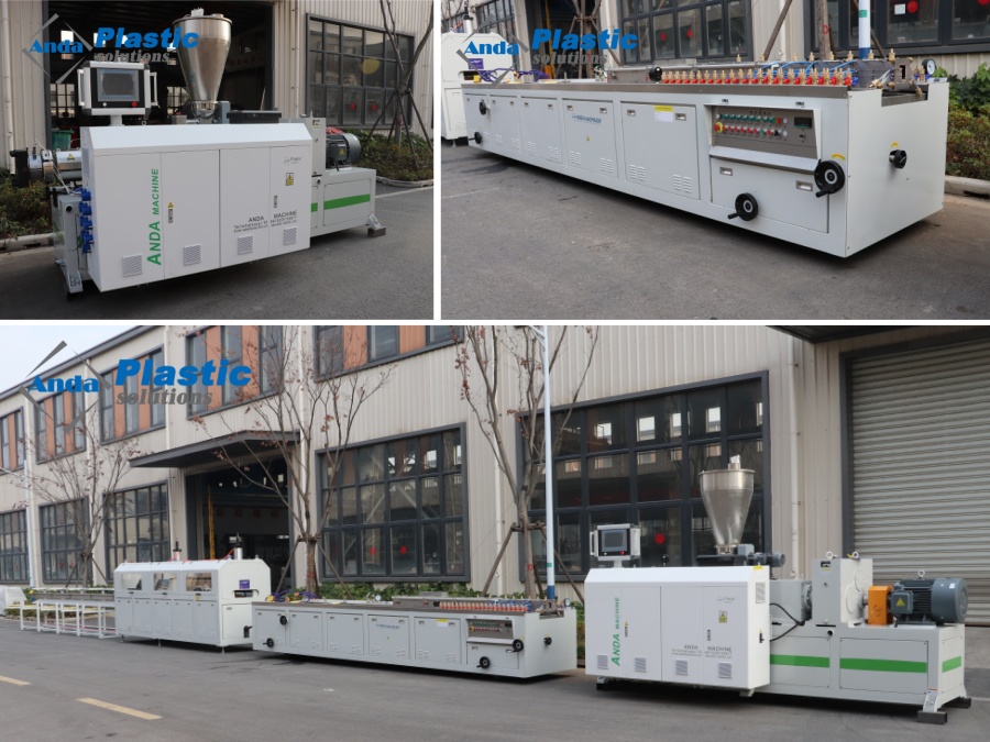 сенсорлы пВХ профильді экструзия сызығы 