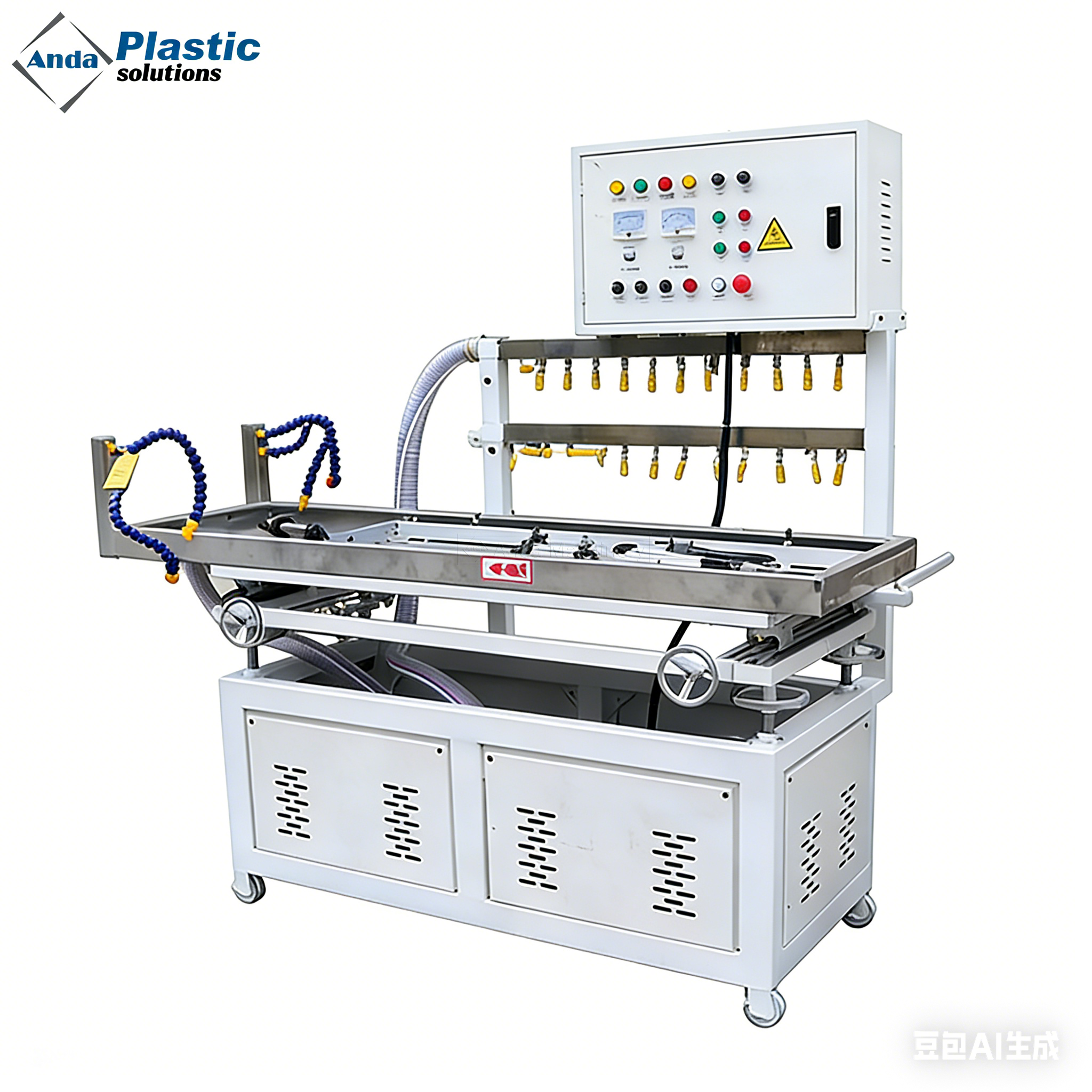 Жоғары жылдамдықты WPC флюетті қабырға панелін жасау машинасы