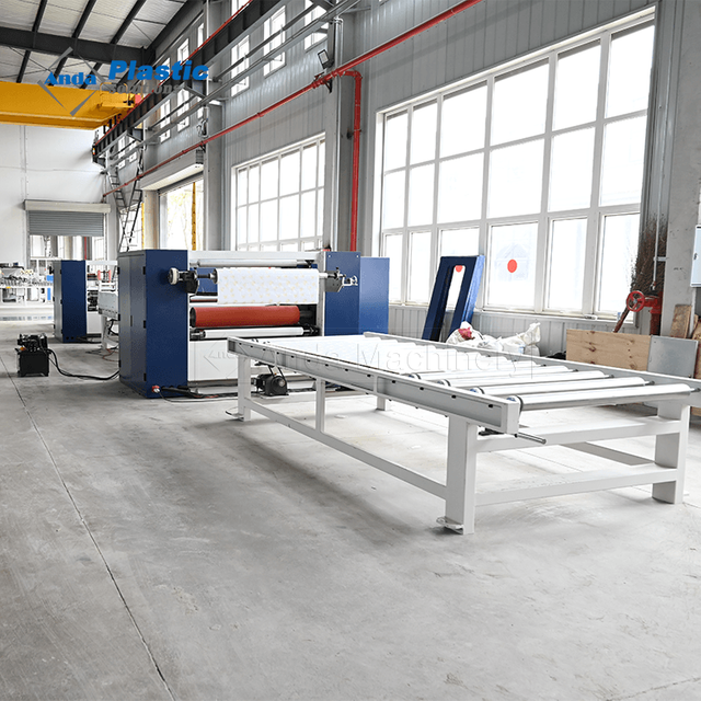 ПВХ көбік тақтасы жалпақ PUR ламинаттау машинасы