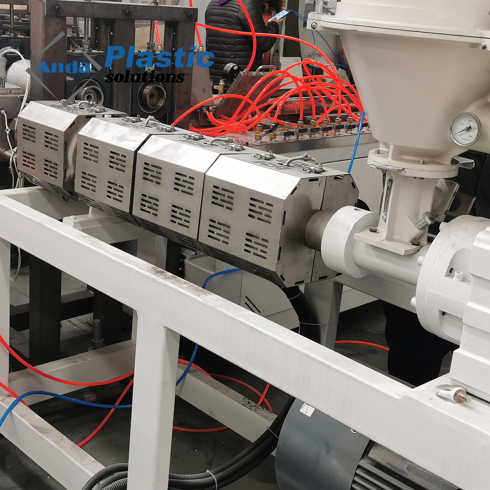 WPC профилі палубалау Машиналарды өндіру сызығы