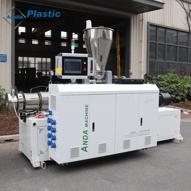 Anda ПВХ қабырға панеліне арналған машиналар пластикалық экструдер машинасы