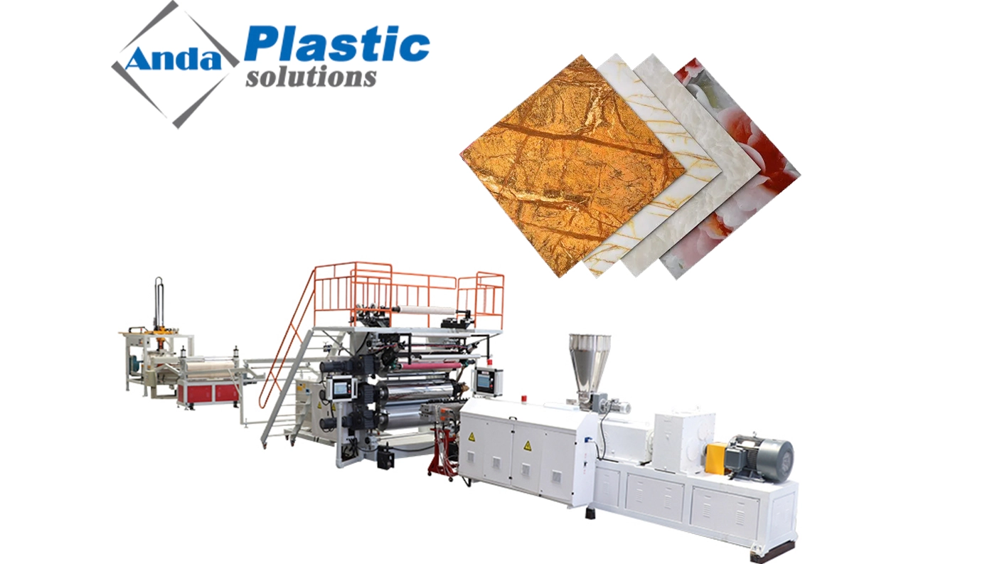 ПВХ мәрмәр парағы қалай жасалады?