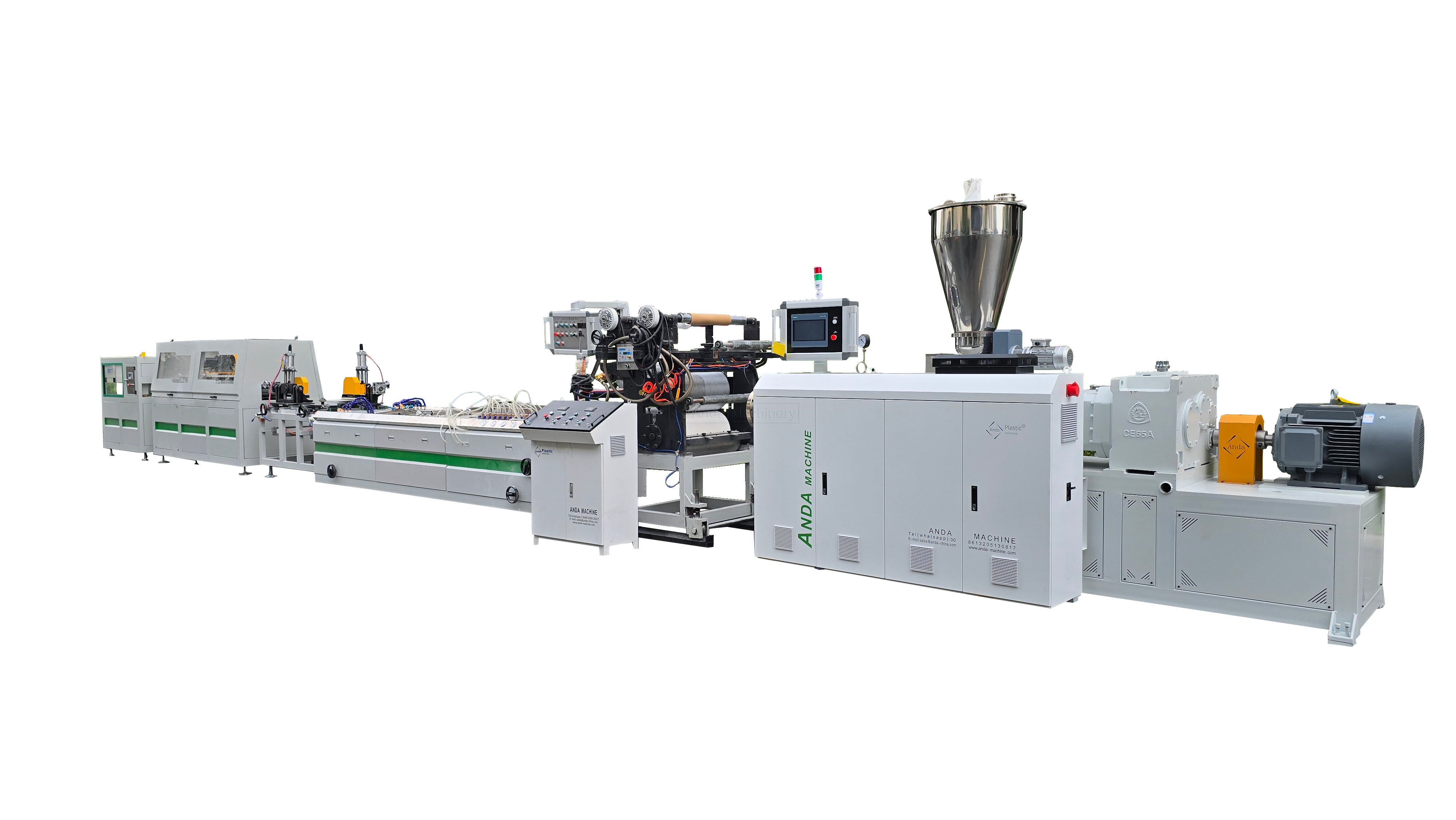 Soffit панелі өндірісінің желісі