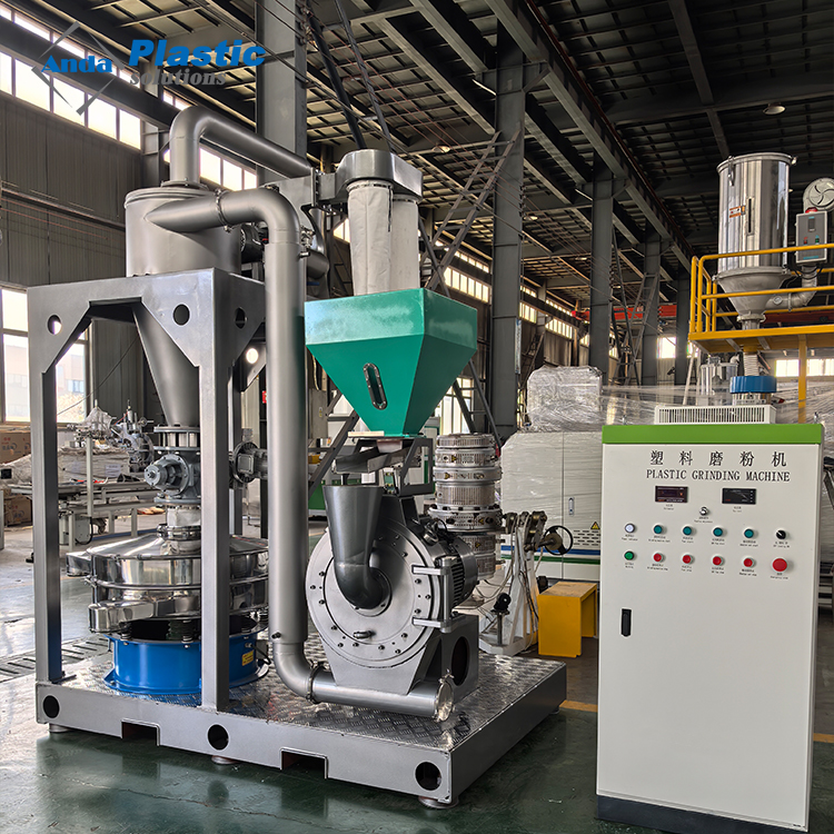 Anda Ауыр бажды энергияны үнемдеу PVC пластикалық пульверайзерін ұнтақтағыш машинасы