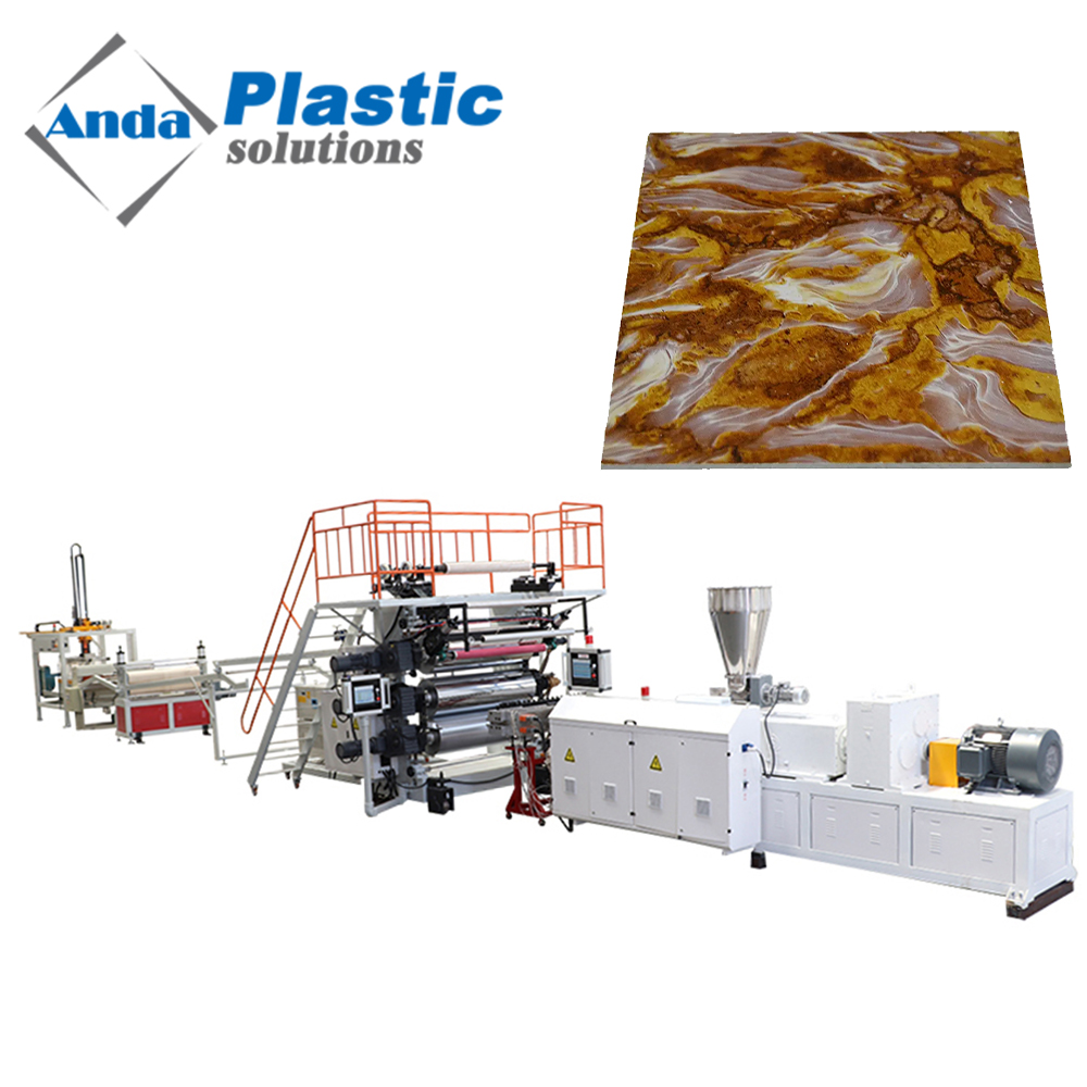 ПВХ мәрмәр парағы