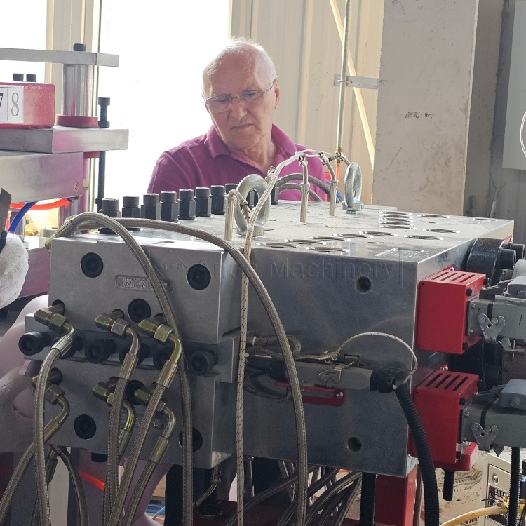 WPC көбік тақтасы Өндіріс желісін өндіру