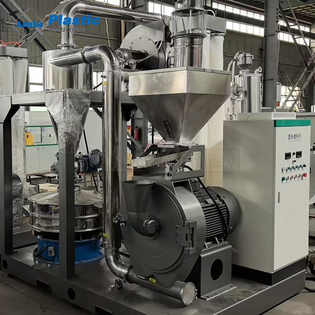 Anda Ауыр бажды энергияны үнемдеу PVC пластикалық пульверайзерін ұнтақтағыш машинасы