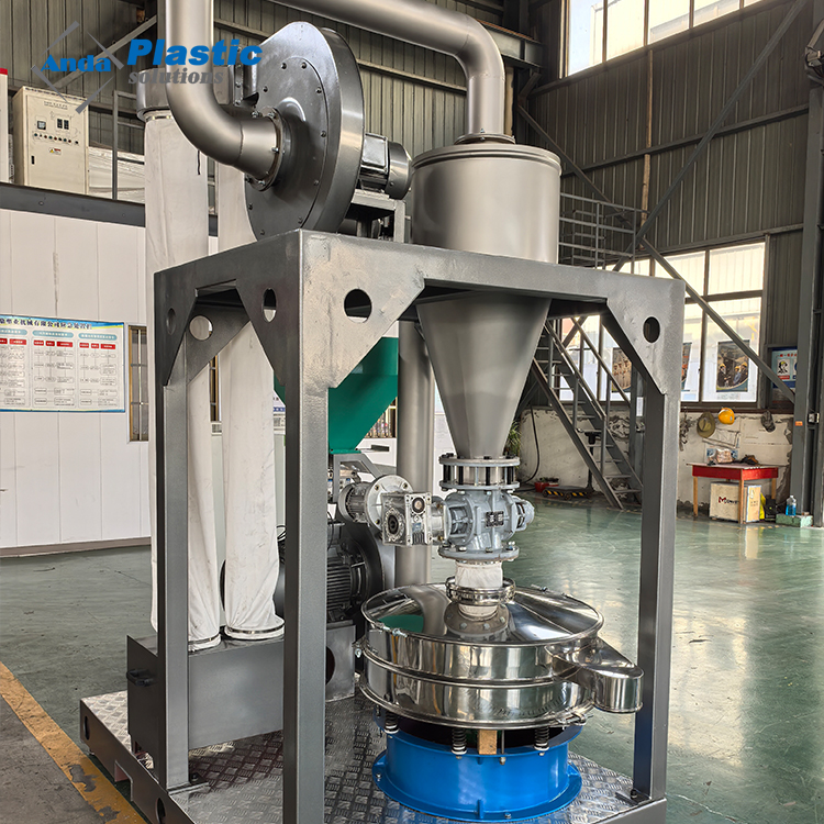 Anda Ауыр бажды энергияны үнемдеу PVC пластикалық пульверайзерін ұнтақтағыш машинасы