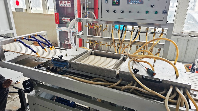 PVC панельдер желісі, PVC Fluted Panded Machine, PVC Fluted Panded Pollage машинасы