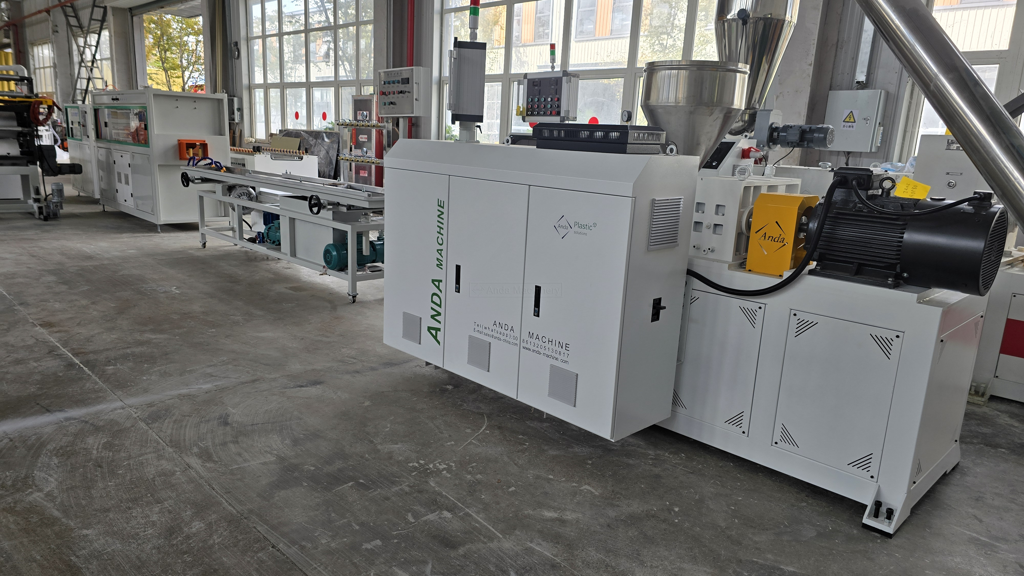 ПВХ шағын профильді кабельдік науаны өндіру желісі