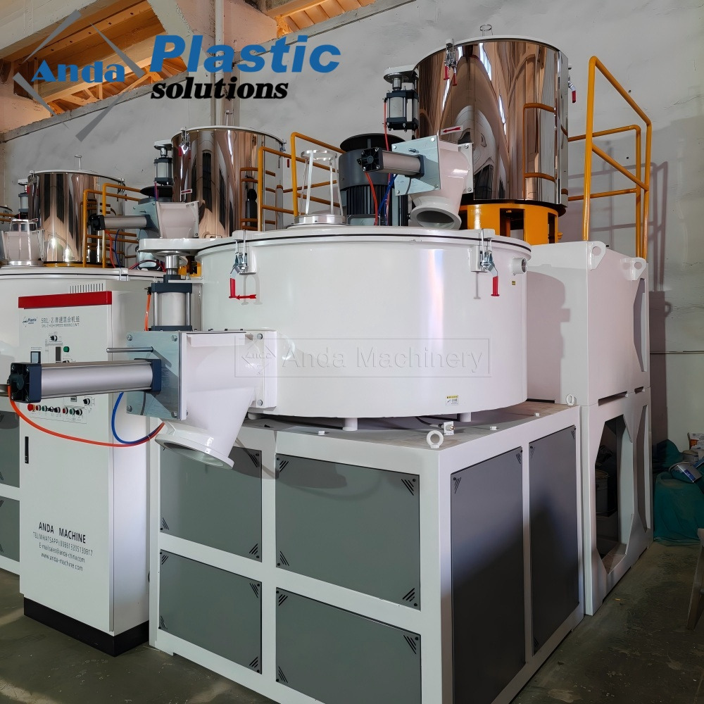 PVC/WPC ұнтағына арналған SRL-Z сериялы жоғары жылдамдықты араластырғыш құрылғысы